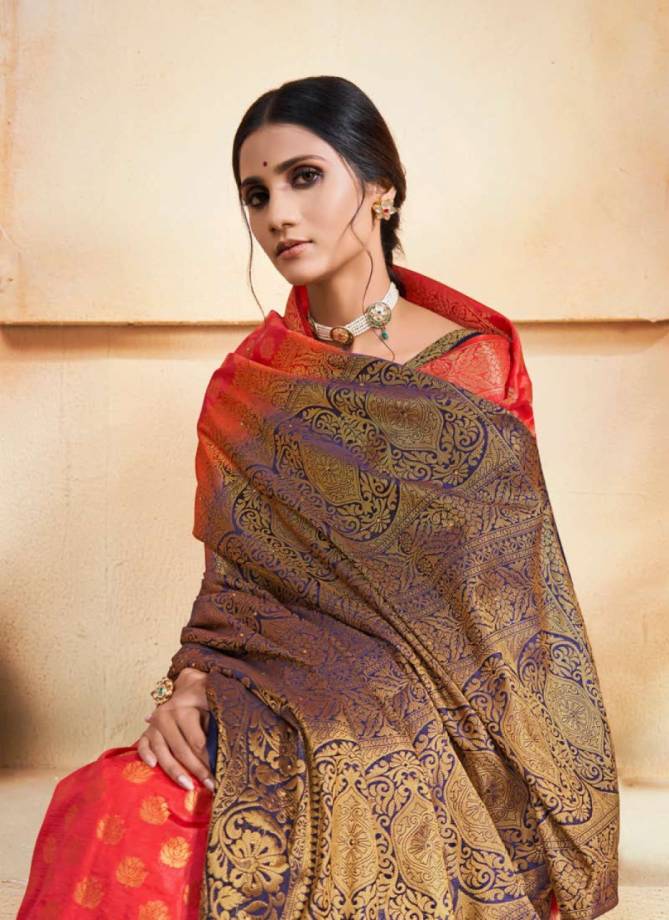 Saroj Kanaklata New Exclusive Wear Fancy Designer Soft Silk Saree Collection